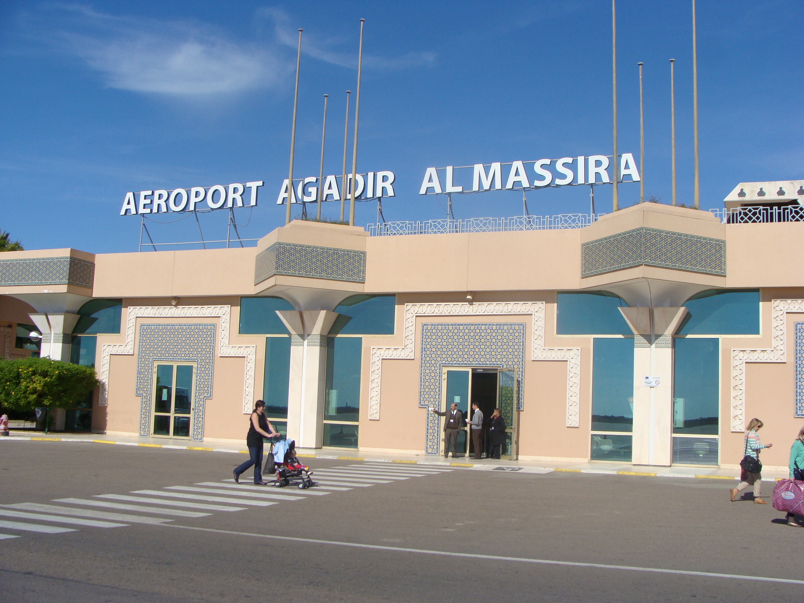 Flughafen Al Massira Agadir (Agadir Al Massira Airport).