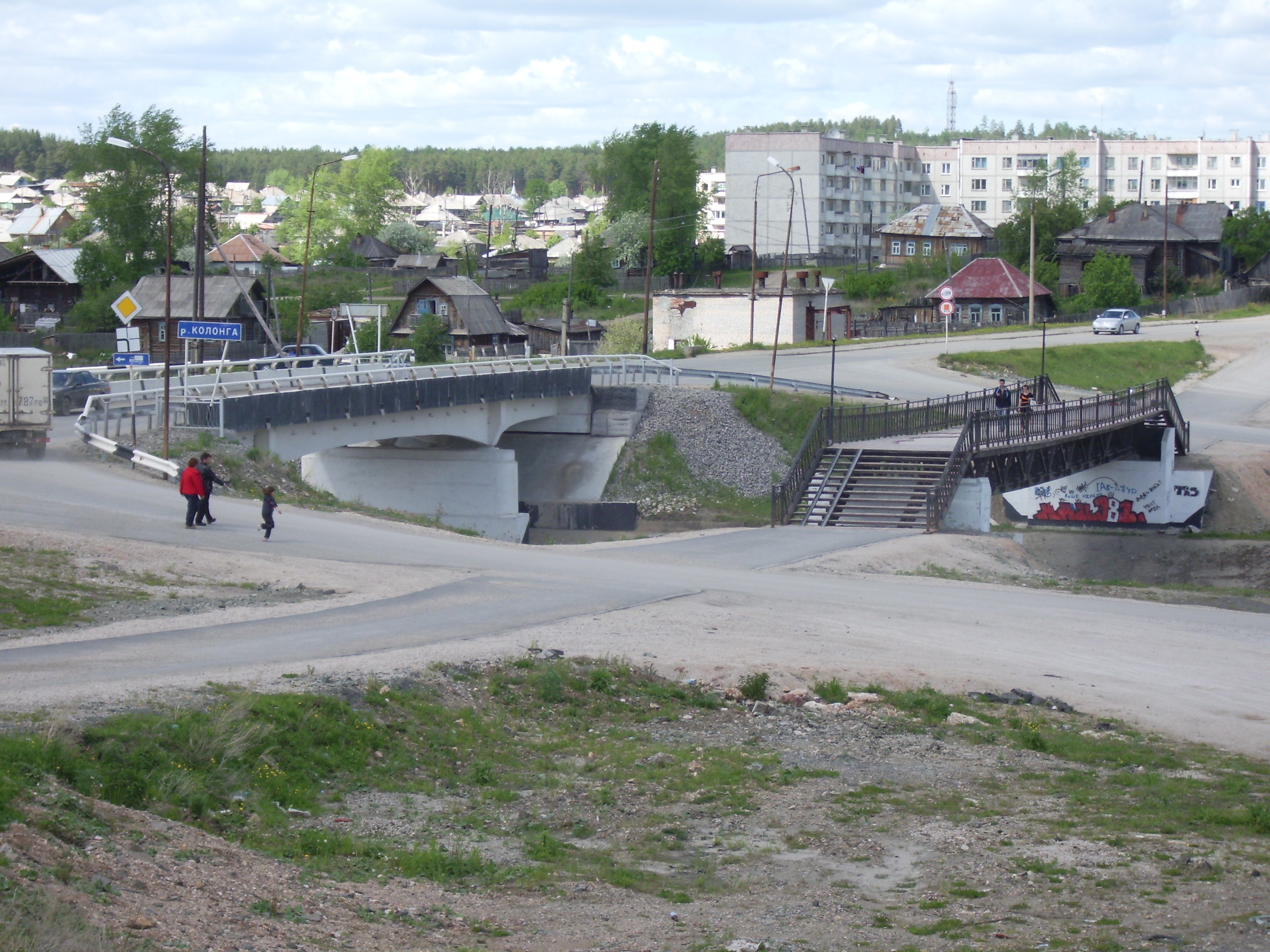 Река Колонга Североуральск