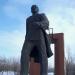 Monument to Lenin in Temirtau city