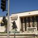 Bull Statue on Sunset in Los Angeles, California city