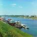 Историческое место установки пристаней теплоходов в городе Тверь