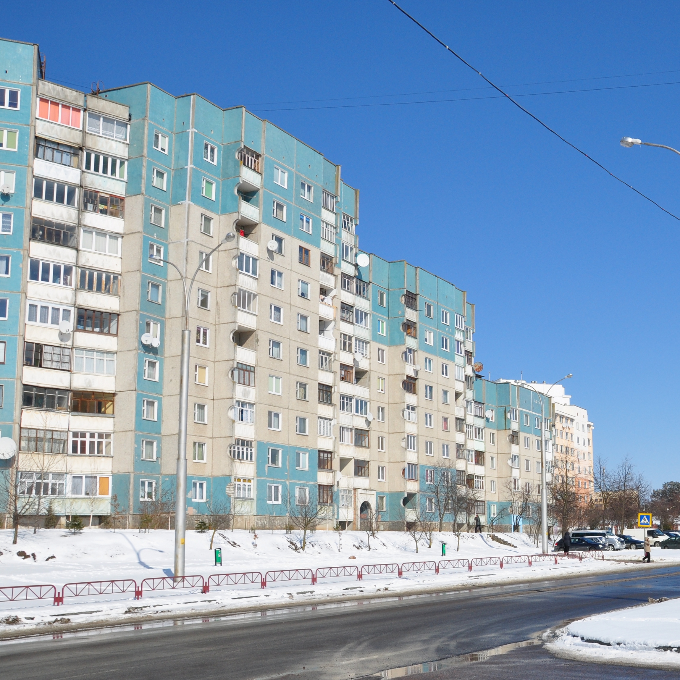 ул. Кабяка, 12 корпус 1 - Гродно | многоквартирный жилой дом