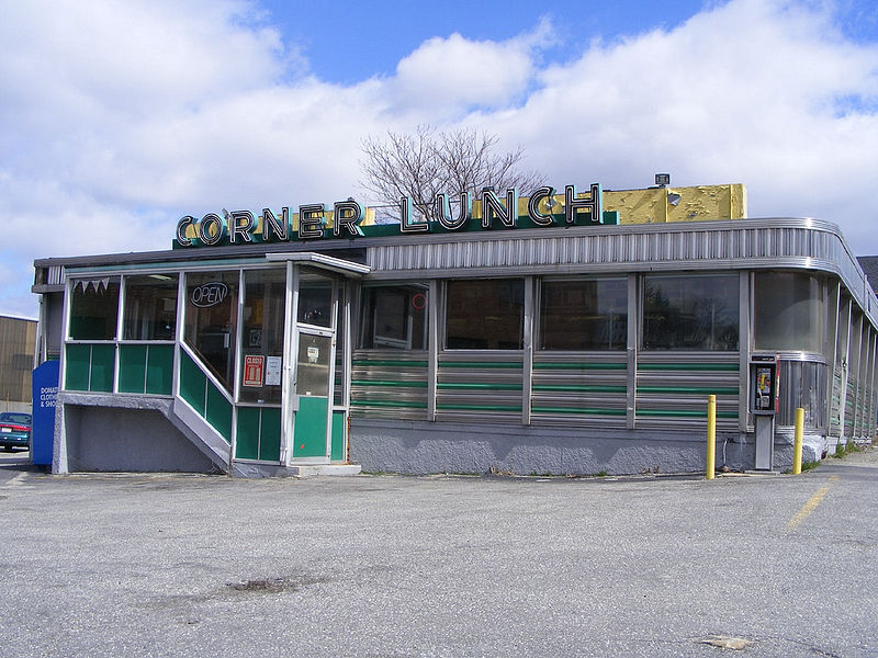 Marvin's Corner Lunch Diner Worcester, Massachusetts
