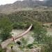 Suspended road bridge