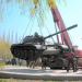 Танк Т-62 в городе Мичуринск