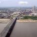 Poplar Street Bridge in St. Louis, Missouri city