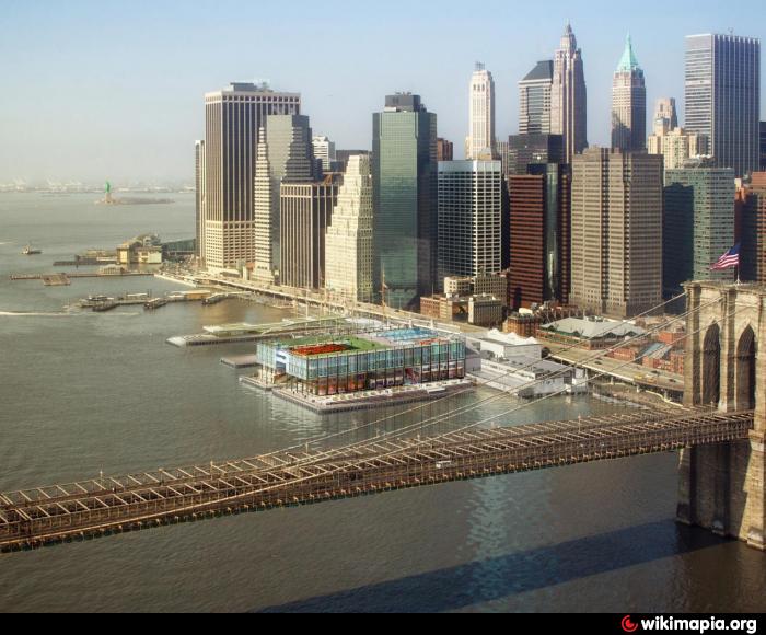 Pier 17 Shopping Mall & Restaurant Arcade New York City, New York