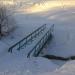 Пешеходный мост через Коньковский ручей в городе Москва