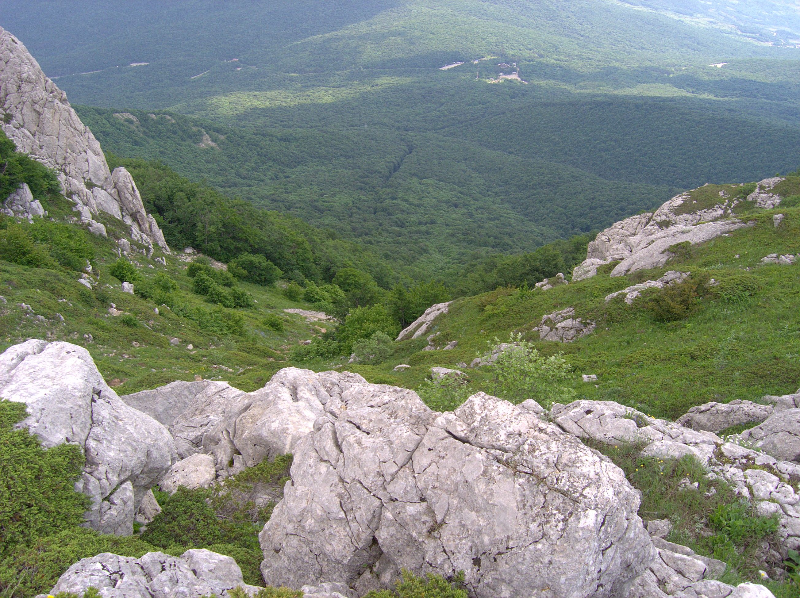 Эбговосточный кулуар Чатырдаг