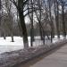Сохранившаяся часть ограды в городе Великий Новгород