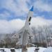 Памятник истребителю в городе Североуральск
