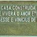 Casa de Vinícius de Moraes na Salvador city