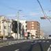 Iida Bus Stop Crosswalk in Yokohama city