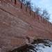 Заложенный кирпичём вход в городе Великий Новгород