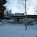 Railroad overpass in Lappeenranta city