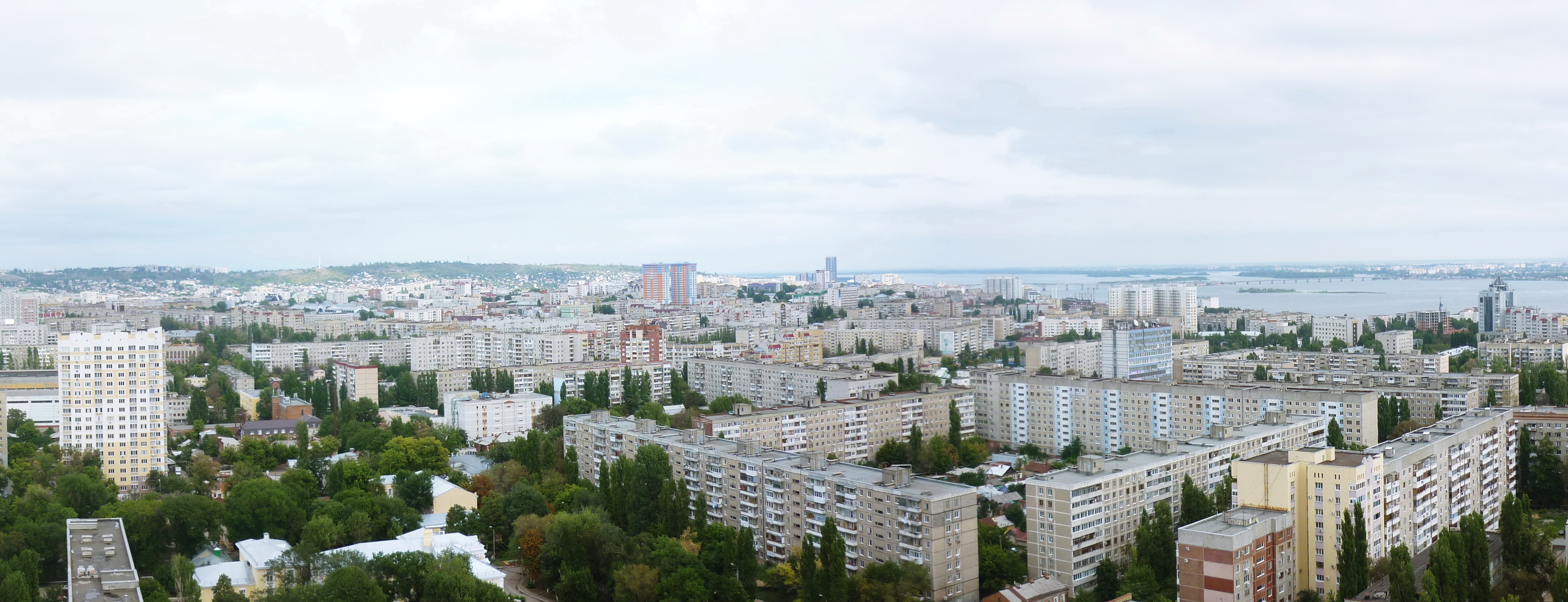 Панорама Саратова заводской район