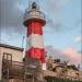 Jaffa Port Lighthouse in Tel Aviv-Yafo city