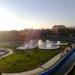 Lacul in forma de floare in Bucharest city