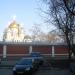 Ограда с башнями Зачатьевского монастыря в городе Москва