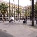 Plaça Reial en la ciudad de Barcelona