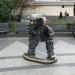 Скульптура «Клоун» в городе Москва