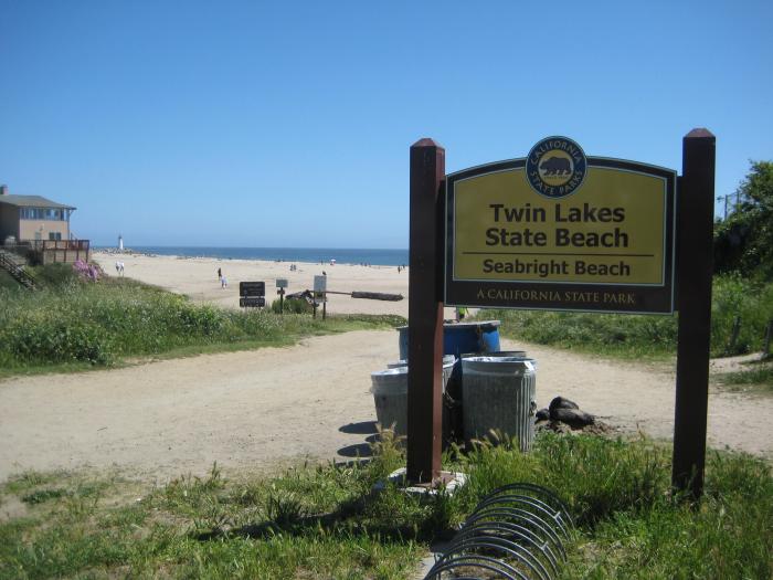 Seabright Beach a.k.a Castle Beach Santa Cruz California