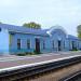 Railway station building in Kremenchuk city
