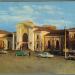 Railway station square in Kremenchuk city