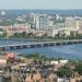 Harvard Bridge in Boston, Massachusetts city