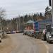 Правдинский железнодорожный переезд в городе Правдинский