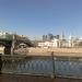 Лестничный спуск к воде в городе Москва
