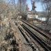 Заброшенный железнодорожный мост через речку Юрманку в городе Сарапул