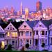 Area to stand in to get THE picture shot of the Painted Ladies/ Six Sisters (en) 在 三藩市 城市 