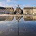 Place de la Bourse (fr) in Bordeaux city