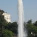 Westlake fountain in MacArthur Park in Los Angeles, California city