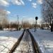 Железнодорожный переезд через подъездные пути к хладкомбинату № 15 в городе Москва