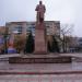Демонтированный памятник В. И. Ленину в городе Коростень