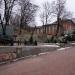 Площадка с военной техникой в городе Коростень