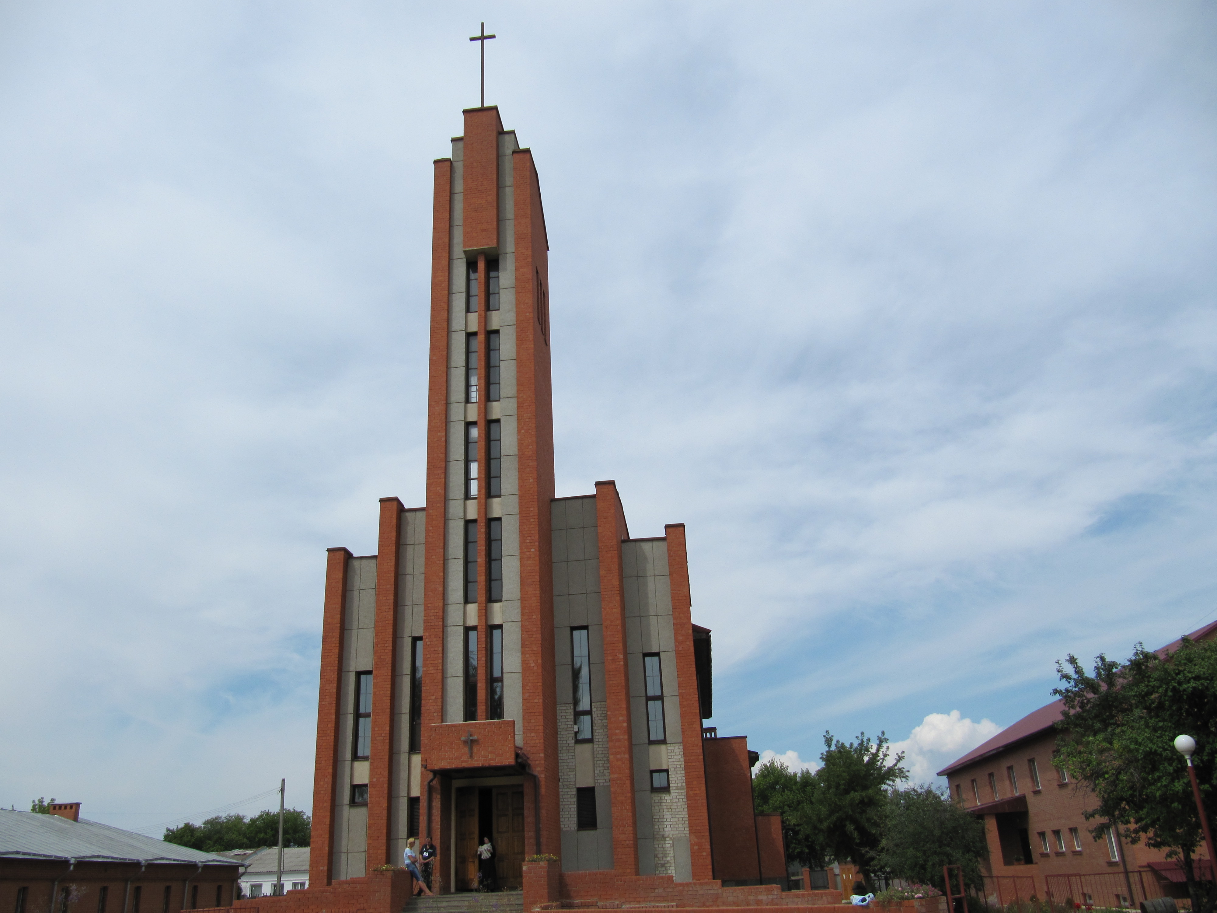 Католический храм в Марксе Саратовской области