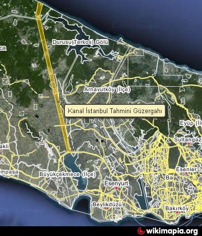 Kanal İstanbul | Wikimapia - Let's describe the whole world!