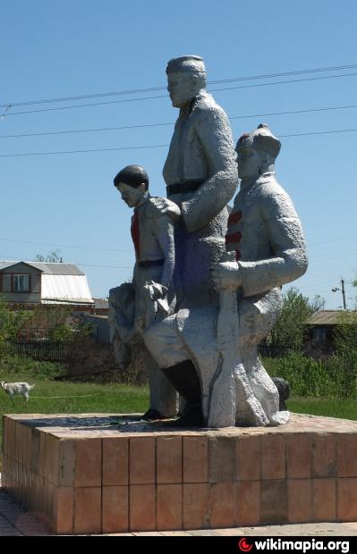 Памятник воинам Гражданской и Великой Отечественной войн   Саркел image 1