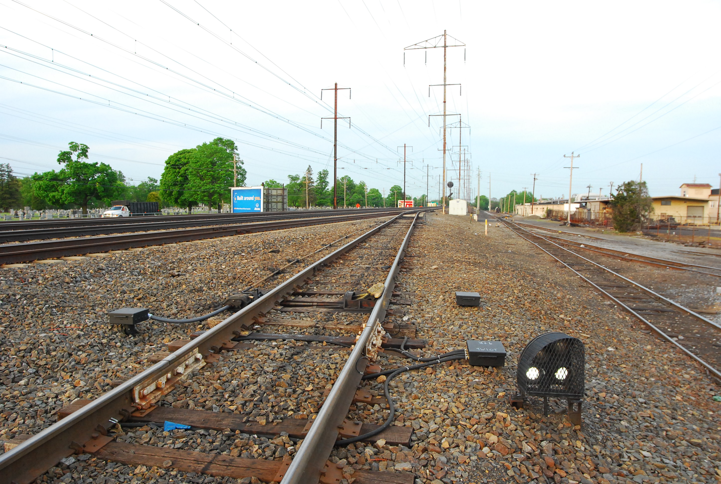 Amtrak CROY Interlocking railroad