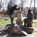 Скульптура «Каменщик и трубочист» в городе Рига