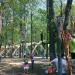Здесь находился верёвочный парк приключений «Панда парк» в городе Москва