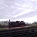 Паровоз-памятник Eа-2885 в городе Комсомольск-на-Амуре
