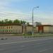 Огороженная территория недействующего склада торговой сети «Панинтер» в городе Москва