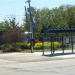 Addison/Cumberland CTA Bus Terminal in Chicago, Illinois city