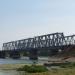 Железнодорожный мост через реку Самару в городе Самара