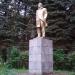 Демонтированный памятник В. И. Ленину в городе Москва