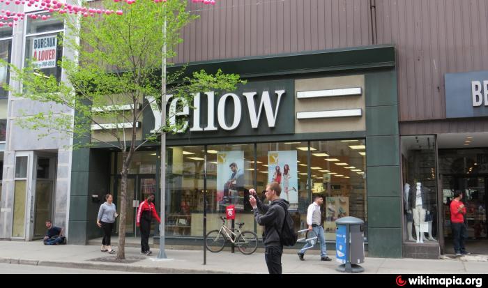 yellow magasin de chaussures